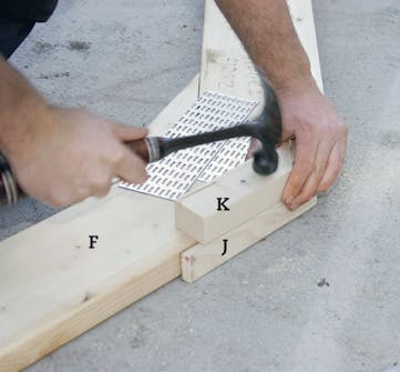 Garage byggsats: Gavlar Garage byggsats